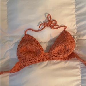 XS crochet bikini top